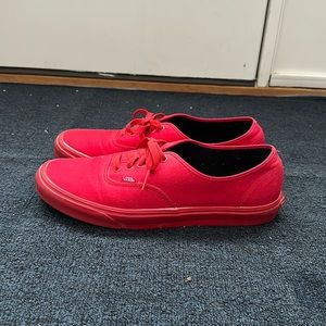 Vans, Classic, red, size 12